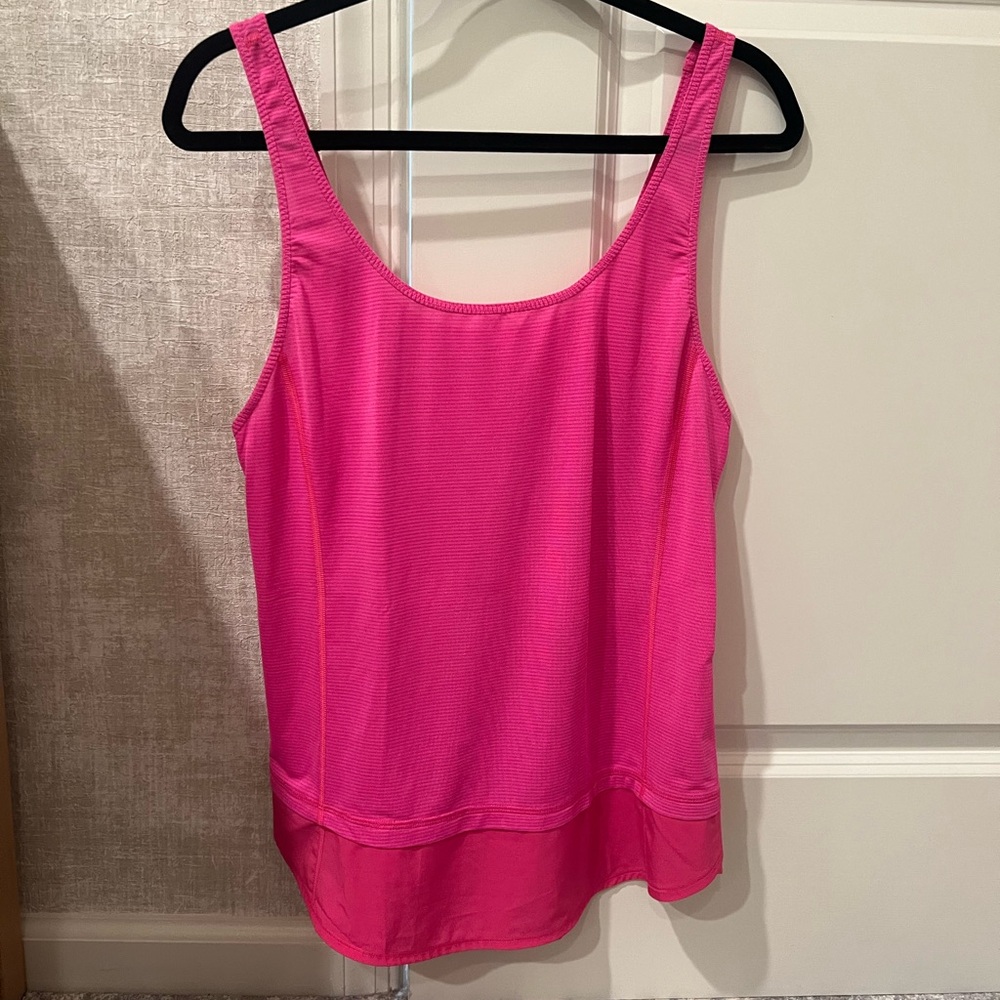 Lululemon Athletica Pink Camisole Tank Top